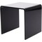 Plymor Black Acrylic Square Display Riser, 5" H x 5" W x 5" D (3/16" thick)